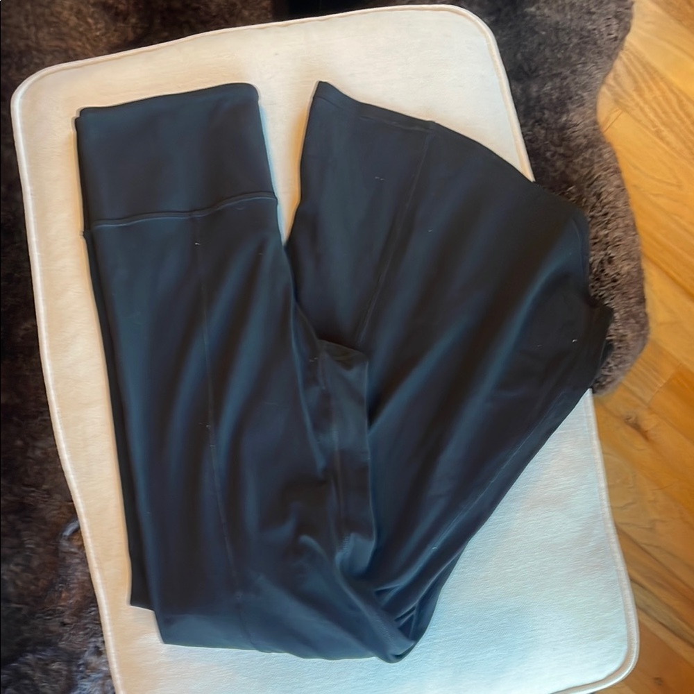 Athleta Elation Ultra Flare Pants Black Size Medium - Picture 7 of 7